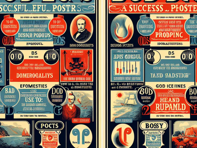 Les secrets d’une affiche réussie : composition et lisibilité